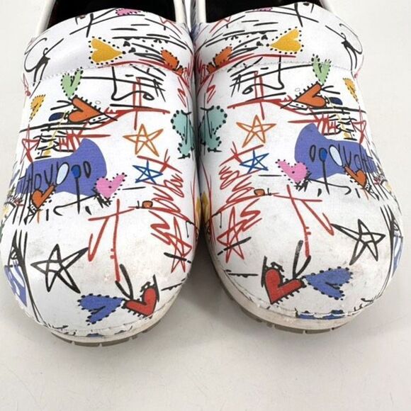 Skechers Women's SR‎ Candaba Slip Resistant Work Clog Shoes Multicolor Size 10 - Picture 3 of 10